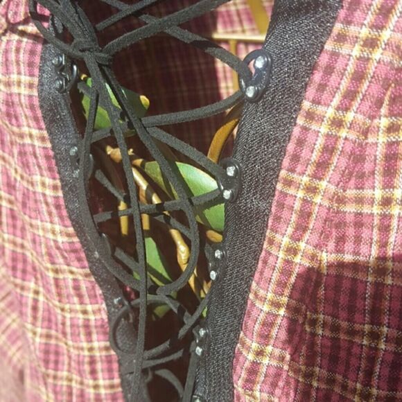 Woolrich Long Sleeve Lace Up Shirt - Picture 3 of 4